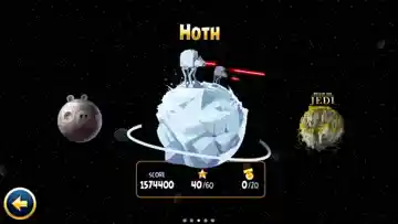 Angry Birds Star Wars (USA) screen shot game playing